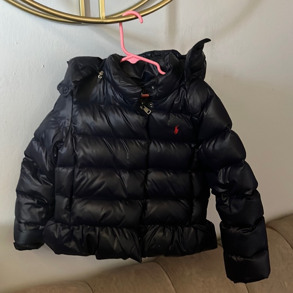 Polo Coat size 6 toddler girl